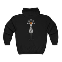 Load image into Gallery viewer, Symbols Full Zip Hooded Sweatshirt