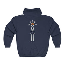 Load image into Gallery viewer, Symbols Full Zip Hooded Sweatshirt