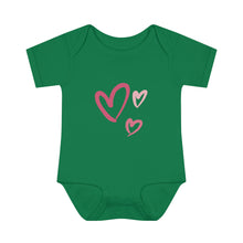 Load image into Gallery viewer, Pink Hearts Baby T