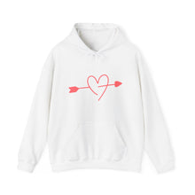 Load image into Gallery viewer, Arrow Heart Heavy Blend™ Hooded Sweatshirt