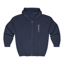 Load image into Gallery viewer, Symbols Full Zip Hooded Sweatshirt