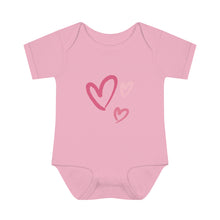 Load image into Gallery viewer, Pink Hearts Baby T