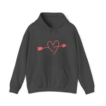 Load image into Gallery viewer, Arrow Heart Heavy Blend™ Hooded Sweatshirt