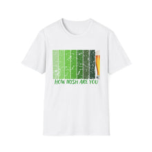 Load image into Gallery viewer, Copy of How Irish Are You Unisex Softstyle T-Shirt