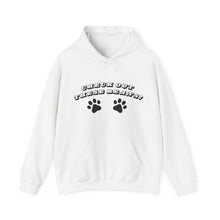 Load image into Gallery viewer, Check out these beans Unisex Hooded Sweatshirt