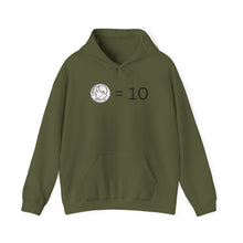 Load image into Gallery viewer, Dimes =10 Unisex Heavy Blend™ Hooded Sweatshirt