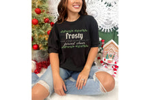 Load image into Gallery viewer, Forced Cheer Funny Christmas Shirt, Holiday Forecast Comfort Colors Tee, Sarcastic Xmas Gift, Christmas Party Tee