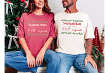 Load image into Gallery viewer, Rising PTO Requests Funny Christmas Shirt, Holiday Forecast Comfort Colors Tee, Coworker Xmas Gift, Christmas Party Tee
