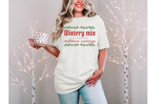 Load image into Gallery viewer, Potential Meltdown Warnings Funny Christmas Shirt, Holiday Forecast Comfort Colors Tee, Stressed Mom Xmas Gift, Christmas Party Tee