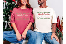 Load image into Gallery viewer, Pretending I Didn't Hear That Funny Christmas Shirt, Holiday Forecast Comfort Colors Tee, Family Christmas Gift, Christmas Party Tee