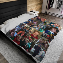 Load image into Gallery viewer, Hebertson Family Blanket - Velveteen Plush Blanket