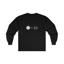 Load image into Gallery viewer, Dimes are Ten Ultra Cotton Long Sleeve Tee