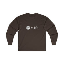 Load image into Gallery viewer, Dimes are Ten Ultra Cotton Long Sleeve Tee