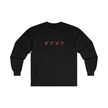 Load image into Gallery viewer, XO Hugs and Kisses Ultra Cotton Long Sleeve Tee