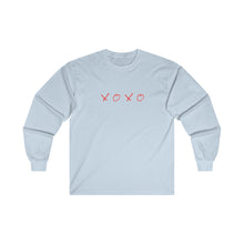 Load image into Gallery viewer, XO Hugs and Kisses Ultra Cotton Long Sleeve Tee