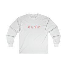 Load image into Gallery viewer, XO Hugs and Kisses Ultra Cotton Long Sleeve Tee