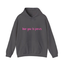 Load image into Gallery viewer, Love you to pieces Heavy Blend™ Hooded Sweatshirt