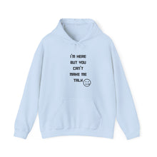 Load image into Gallery viewer, Can't Make Me Talk Unisex Heavy Blend™ Hooded Sweatshirt