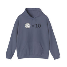 Load image into Gallery viewer, Dimes =10 Unisex Heavy Blend™ Hooded Sweatshirt