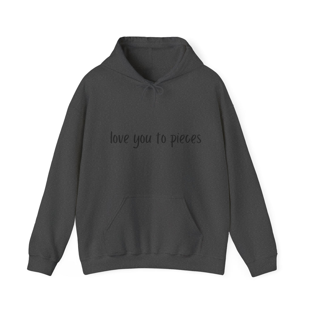 Love you to pieces Heavy Blend™ Hooded Sweatshirt