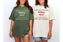 Load image into Gallery viewer, Holiday Cheer Generational Trauma Funny Christmas Shirt, Holiday Forecast Comfort Colors Tee, Sarcastic Xmas Gift, Christmas Party Tee
