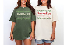 Load image into Gallery viewer, Compared to Your Siblings Funny Christmas Shirt, Holiday Forecast Comfort Colors Tee, Sibling Christmas Gift, Christmas Party Tee
