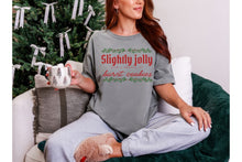 Load image into Gallery viewer, Chance of Burnt Cookies Funny Christmas Shirt, Holiday Forecast Comfort Colors Tee, Baking Xmas Gift, Christmas Party Tee
