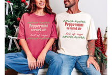 Load image into Gallery viewer, Peppermint Hint of Rage Funny Christmas Shirt, Holiday Forecast Comfort Colors Tee, Sarcastic Xmas Gift, Christmas Party Tee
