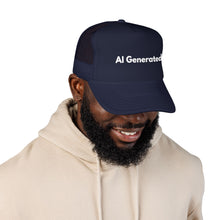 Load image into Gallery viewer, AI Generated .... Trucker Hat, Foam Front Mesh Back
