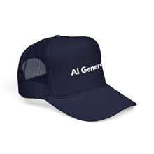 Load image into Gallery viewer, AI Generated .... Trucker Hat, Foam Front Mesh Back
